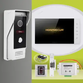 10154180117100736 HOMSECUR Video Door Phone Intercom Lock
