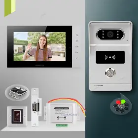 10154500112100736 HOMSECUR Video Door Phone Intercom Doorbell