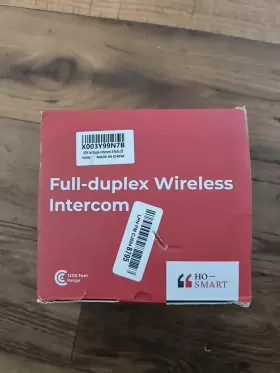 HY-812 HOSMART Duplex Wireless Intercom Manual