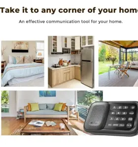 HY811 HOSMART Ultraspeak Intercoms Wireless Feet #3