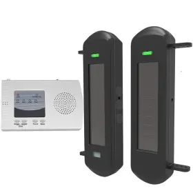 605244295474 HTZSAFE Solar Wireless Driveway Alarm