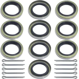 QB-QC0015-10 IBROPRAT Trailer Axle Hub Grease Seal Spindles