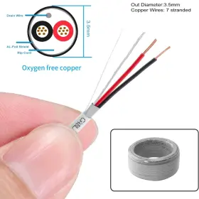 859436006755 INSTALLERCCTV Shielded Alarm Control Cable Awg #2