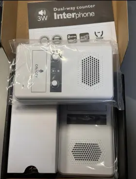 9903 INTERPHONE Window Speaker Intercom Dual Anti Sensitive #2
