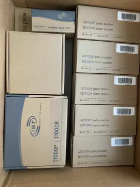 I1000M INTRASONIC Intercom Rooms Patio Doorbell Kit #2