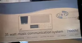 I1000M INTRASONIC Intercom Rooms Patio Doorbell Kit