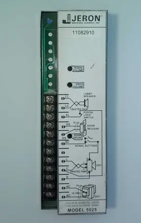 5025 JERON Door Amplifier Wired Intercoms