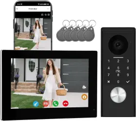 KW07 KEONBELL Video Door Intercom Monitor Wifi Camera Smart