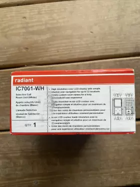 IC7001WH LEGRAND Selective Unit