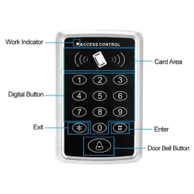 192132300476 LEXI Users Rfid Keypad Access Control Electric #3