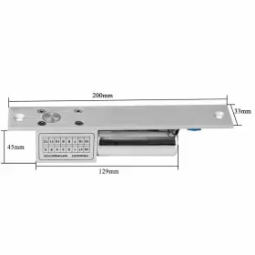 192687558810 LIBO SMART HOME Electric Bolt Lock Wires Lines #3