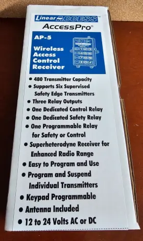 ACP00953 LINEAR Single Portal Access Controller Programmable