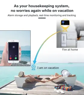 797246985634 LWOHSI Wireless Wifi Smart Security Alarm Motion #3