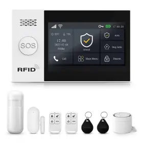 LW107F-US-A LWOHSI Alarm Security Wireless Fulltouch Screen