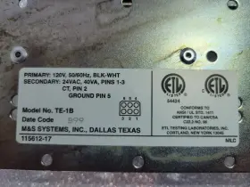 H93X MS Rough Box Transformer Intercom #3