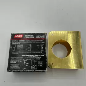 61-PB MAG SECURITY PRODUCTS Lock Door Reinforcer Deadbolt #2