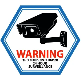 633841191110 MANDALA CRAFTS Hexagon Adhesive Security Camera #3