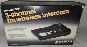 MX-1003 MAXON Channel Fm Wireless Intercom