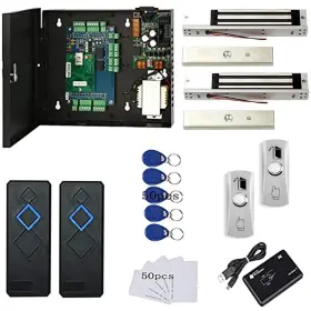 2DOOR-MAGLOCK-BUTTON-PROOF MENGQI-CONTROL Door Access Panel