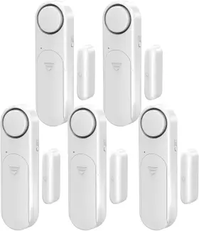 445031064042 METAK Window Door Alarm Pack Kids Safety Slidin