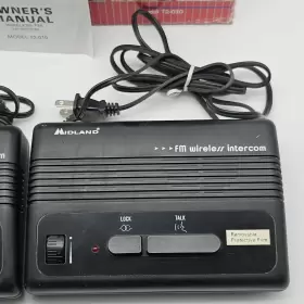 72-010 MIDLAND Fm Wireless Intercoms Set Communicators #3