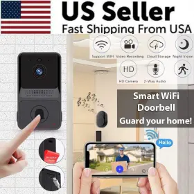 313113166199 MILAGLOBAL.US Smart Wireless Wifi Doorbell Video