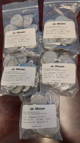 TC3-CSK-2 MIRCOM Ms Keytag Desfire High Security