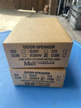 S3BW MUSIC SOUND Ms Door Speaker