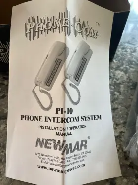 PI-10 NEWMAR Phone Intercom #3