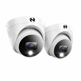 816522026165 NIGHT OWL Wired Deterrence Dome Cameras Audio