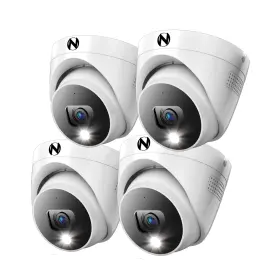 CAM-2PK-FTD8DM NIGHT OWL Wired Deterrence Dome Cameras Audio
