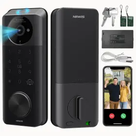 ML-VDB01 NIIWIS Video Smart Lock Camera Doorbell Keyless Door