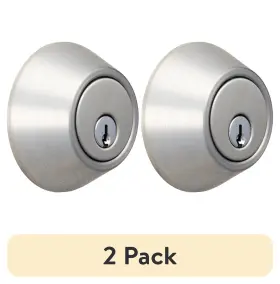 HTD3502-130-4 DOUBLE Keyed Cylinder Deadbolt Lock Steel
