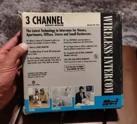 WI-3P NOVI Channel Wireless Intercom Monitor Box #2