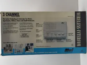 WI-3PN NOVI Wireless Intercom Channel Nursery Office