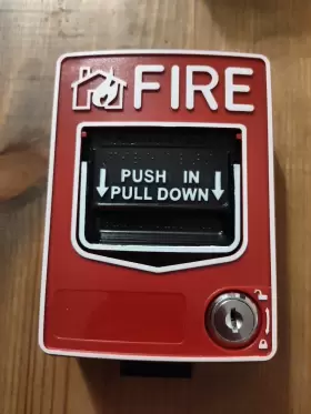 HC102 NSEE Conventional Manual Point Fire Push Down Alarm Key