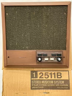 2511B NUTONE Nos Stereo Intercom Speaker Musicom