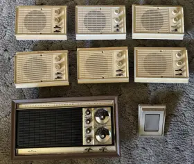 2861 NUTONE Audio Intercom Unit Stations