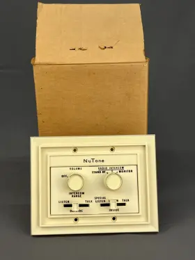 40252 NUTONE Remote Control Intercom Speaker Nos