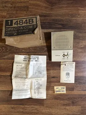 484B NUTONE Intercom Speaker Box