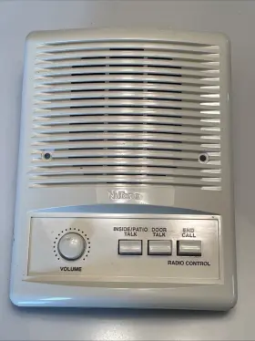 FP500F NUTONE Audio Intercom Station Speaker Volume