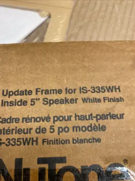 IA55L NUTONE Radio Intercom Speaker Converter Adapter Frame #3