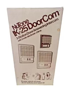 IK-25 NUTONE Doorcom Station Door Answering Intercom