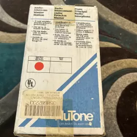 IM3303WH NUTONE Intercom Master Station Speakers Transformers #3