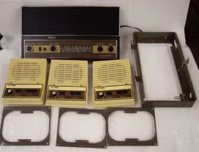 IMA-203 NUTONE Intercom Master Station Am Fm Radio Speakers #2