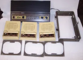 IMA-203 NUTONE Intercom Master Station Am Fm Radio Speakers #3