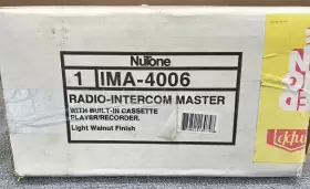 IMA-4006 NUTONE Intercom Master Station Nos #3