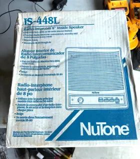 IS-448L NUTONE Radio Intercom Inside Speaker Box