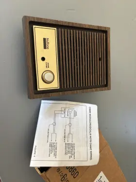 IS67D NUTONE Audio Intercom Woodgrain