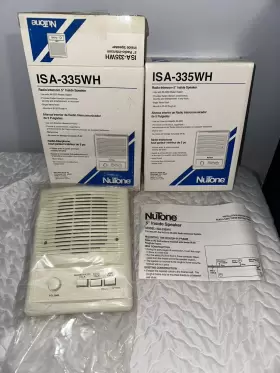 ISA-335WH NUTONE Intercom Speaker